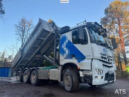 Mercedes-Benz Arocs 3253 tridem hook truck