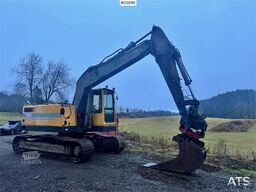 Volvo EC200 crawler excavator with rototilt and narrow b