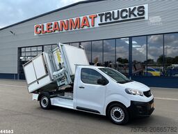 Šiukšlių surinkimo transporto priemonė Peugeot E-Expert 100% elektrisch kippende zijlader