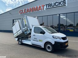 Šiukšlių surinkimo transporto priemonė Peugeot E-Expert 100% elektrisch kippende zijlader
