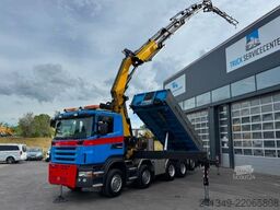 SCANIA R480 10x4 Fassi 660 Kipper 3S