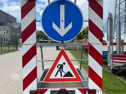  rebbiner FA2 Verkehrsleitanhänger Leittafel