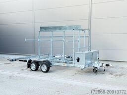 Martz SCAFF 480/2 S 3,5T 480X250CM 3500KG GERÜST TRANSPORTANHÄNGER