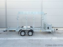Martz SCAFF 480/2 S 3,5T 480X250CM 3500KG GERÜST TRANSPORTANHÄNGER