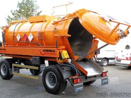  Kutschke 10m³ Kipper Saug u.Druck INOX +ADR/GGVS