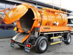  Kutschke 10m³ Kipper Saug u.Druck INOX +ADR/GGVS