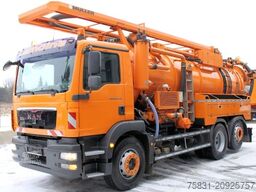 MAN TGM 26.340 6x2 Müller 13m³ Saug u.Druck HD-KOMBI