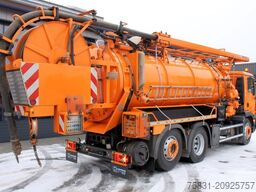 MAN TGM 26.340 6x2 Müller 13m³ Saug u.Druck HD-KOMBI