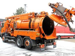 MAN TGM 26.340 6x2 Müller 13m³ Saug u.Druck HD-KOMBI