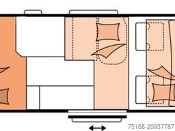 HOBBY Vantana De Luxe K60 FT Ehem. Mietwagen