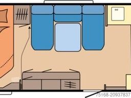 HOBBY Maxia 660 WQM Abverkauf / 2200 kg Achse