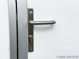 Blyss H25522HTN | WEISS 520X223X230CM 2500KG VERKAUFSANHÄNGER | 2X VERKAUFSKLAPPE