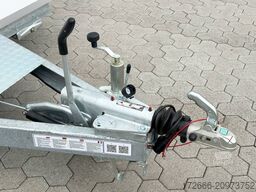 Blyss H25522HTN | WEISS 520X223X230CM 2500KG VERKAUFSANHÄNGER | 2X VERKAUFSKLAPPE