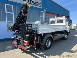 MERCEDES-BENZ 1224 K Atego 2 Seiten Kipper Hiab 078 X Duo