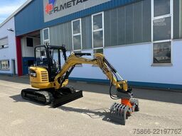 CATERPILLAR 302.7 Powertilt Löffelpaket Sortiergreifer