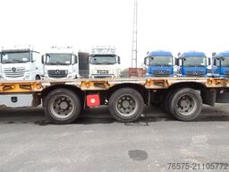  Castera 3 achse Tieflader + hydraulische rampen