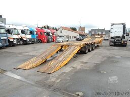  Castera 3 achse Tieflader + hydraulische rampen