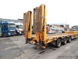  Castera 3 achse Tieflader + hydraulische rampen