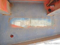 VAN HOOL plateau (Kooiaap, moffet, stapler anschluss)