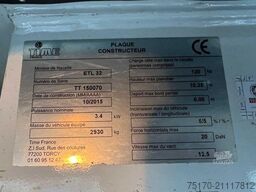 Opel Movano 2.3 CDTI / VERSALIFT ETL-32, 12m