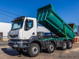 RENAULT KERAX 410 DXI+BENNE ENROCHEMENT HARDOX+INTARDER
