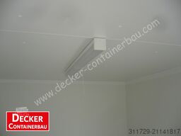 Decker Containerbau Bürocontainer 20ft, auf ABR, sofort