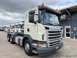 SCANIA G 380 B 6x4 Abrollkiper Manual Gearbox  Euro5