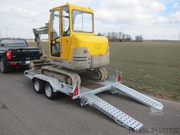 Brian James Trailers Digger Plant 3500kg 2840kg Nutzlast sofort