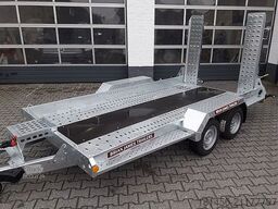 Brian James Trailers Digger Plant 370cm extralang 2770kg Nutzlast