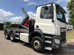 DAF CF 460 6x4 FAT HOOKLIFT - WB 3m35 - STEEL SPRIN...