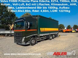 VOLVO FH500 Pritsche Plane Edscha Autom.