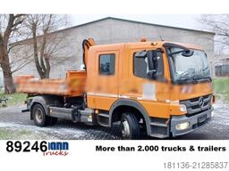 Mercedes-Benz Atego 1224 4x2 Doka, EEV, Kran Palfinger PC2700 B,