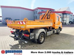 Mercedes-Benz Atego 1224 4x2 Doka, EEV, Kran Palfinger PC2700 B,