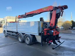 MAN TGX  26.520 Baustoff mit Kran Palfinger PK21001L