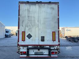 Krone 3 Achs Koffer Doppelstock Textilbleche - defekt