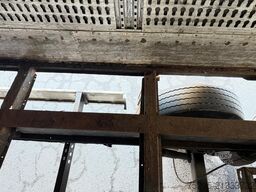 Krone 3 Achs Koffer Doppelstock Textilbleche - defekt