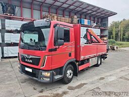 MAN TGL 12.250 4x2 Pritsche Kran Palfinger PK10002
