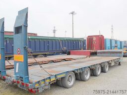 merker semirimorchio carrellone 4assi rampe usa