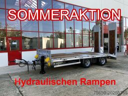 Möslein TT21-6,5 hydr  21 t Tandemtieflader, hydr. Rampen, NEU