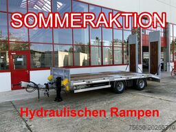 Möslein TT21-7,2 Hydr  21 t Tandemtieflader, hydr. Rampen, NEU