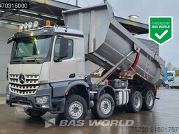 Mercedes Arocs 4151 8X4 18m3 tipper steel suspension Big...
