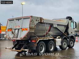 Mercedes Arocs 4151 8X4 18m3 tipper steel suspension Big...