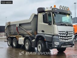Mercedes Arocs 4151 8X4 18m3 tipper steel suspension Big...