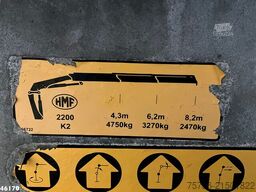 Volvo FH 420 8x4 HMF 22 Tonmeter laadkraan