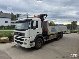 Volvo FM380 crane truck w/ 16.5 t/m crane. Eu-approved –