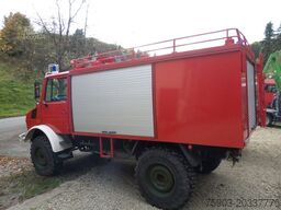 MERCEDES-BENZ 2x Feuerwehr Unimog  U 1300 L Tank & Pumpe 1500