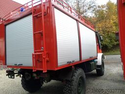 MERCEDES-BENZ 2x Feuerwehr Unimog  U 1300 L Tank & Pumpe 1500