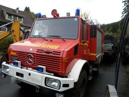 MERCEDES-BENZ Feuerwehr Unimog U 1300 L Tank & Pumpe 1800 L