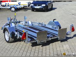 Debon RM2 Zweimotorradanhänger Einzelabsenkung
