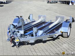 Debon RM2 Zweimotorradanhänger Einzelabsenkung